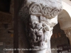 Escultures del claustre de Santa Maria de Lluçà
