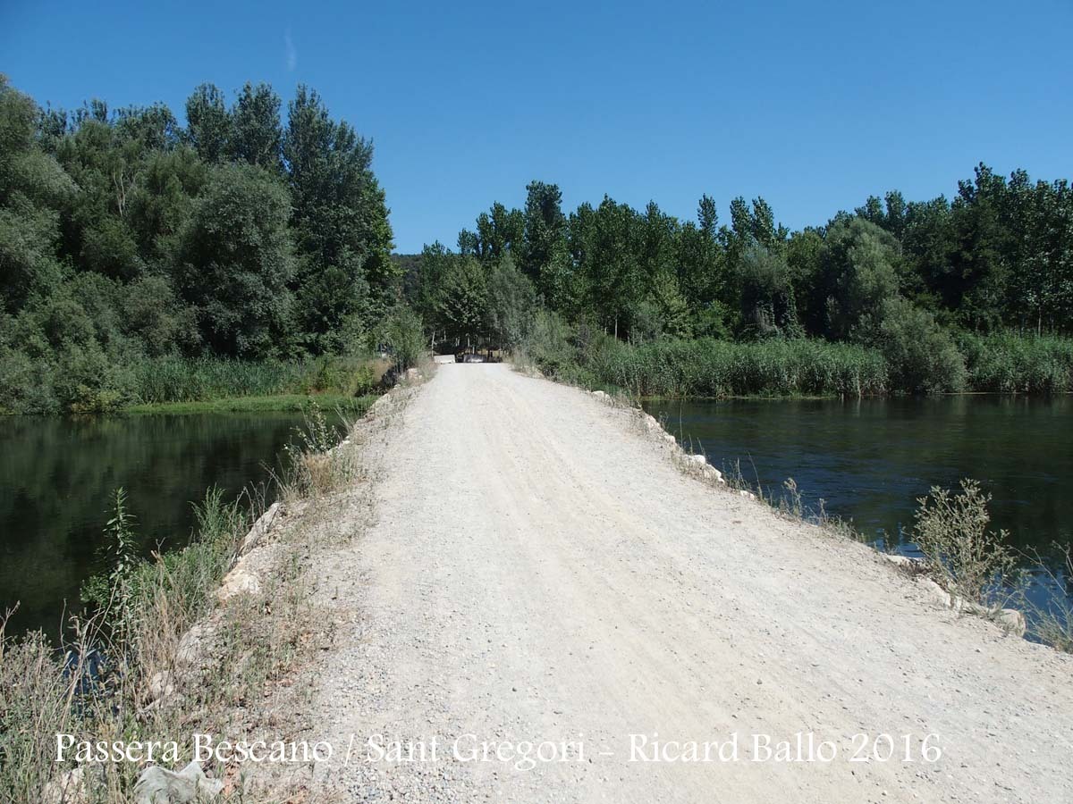 Passera entre Sant Gregori i Bescanó – Bescanó