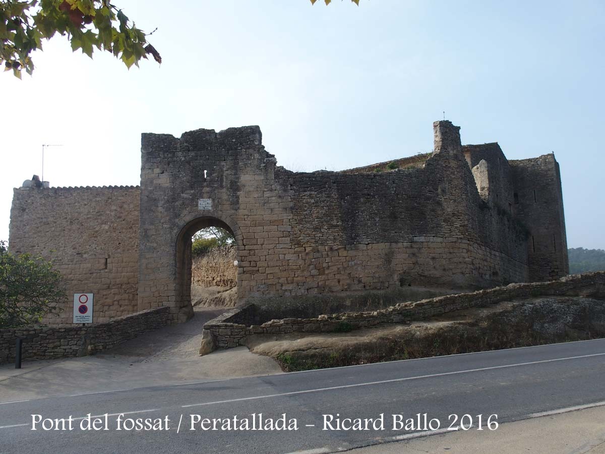 Pont del fossat – Peratallada