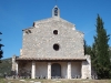 Santuari de la Mare de Déu de Cérvoles – Os de Balaguer - Façana davantera - Porxo