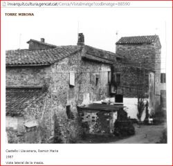 Torre Mirona-Salt-Captura de pantalla d\'una fotografia extreta de Patrimoni.Gencat