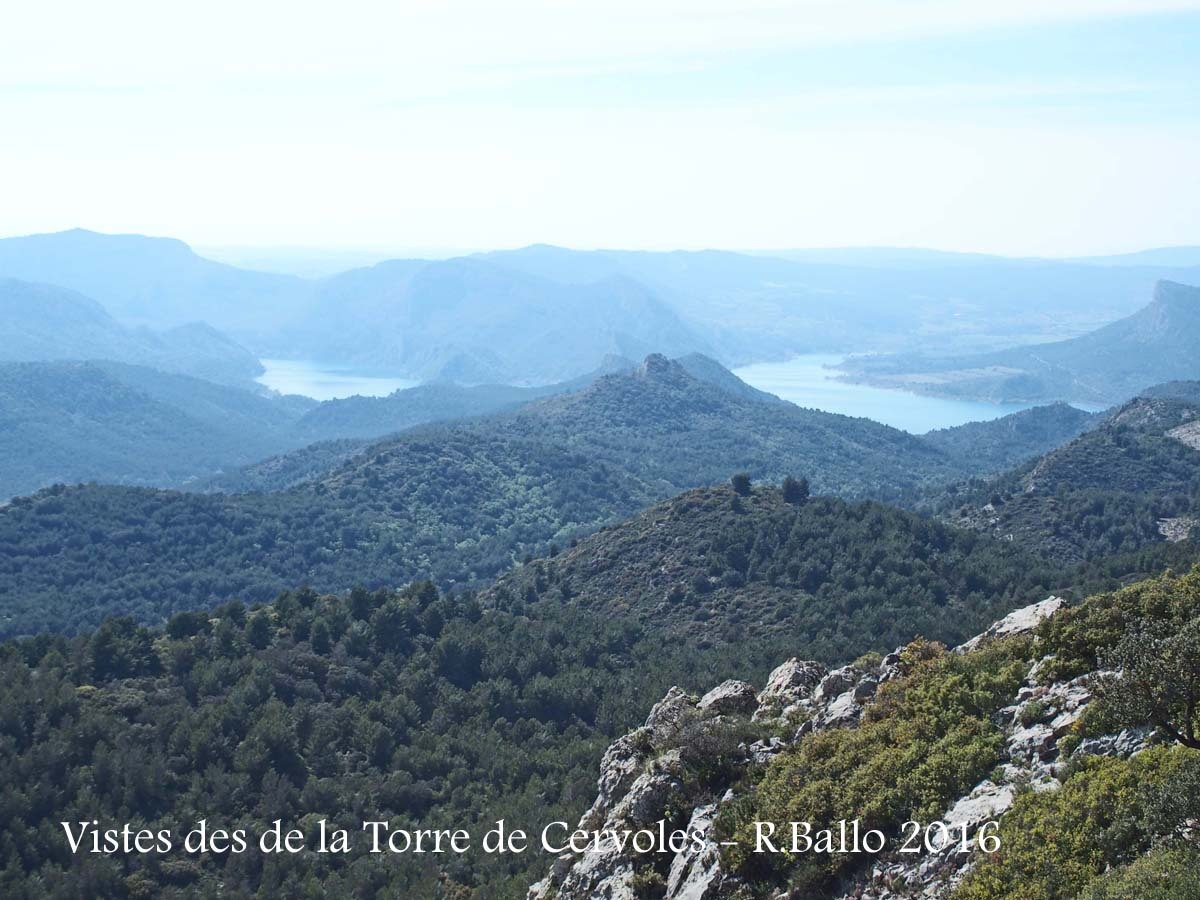 Vistes des de la Torre de Cérvoles – Os de Balaguer