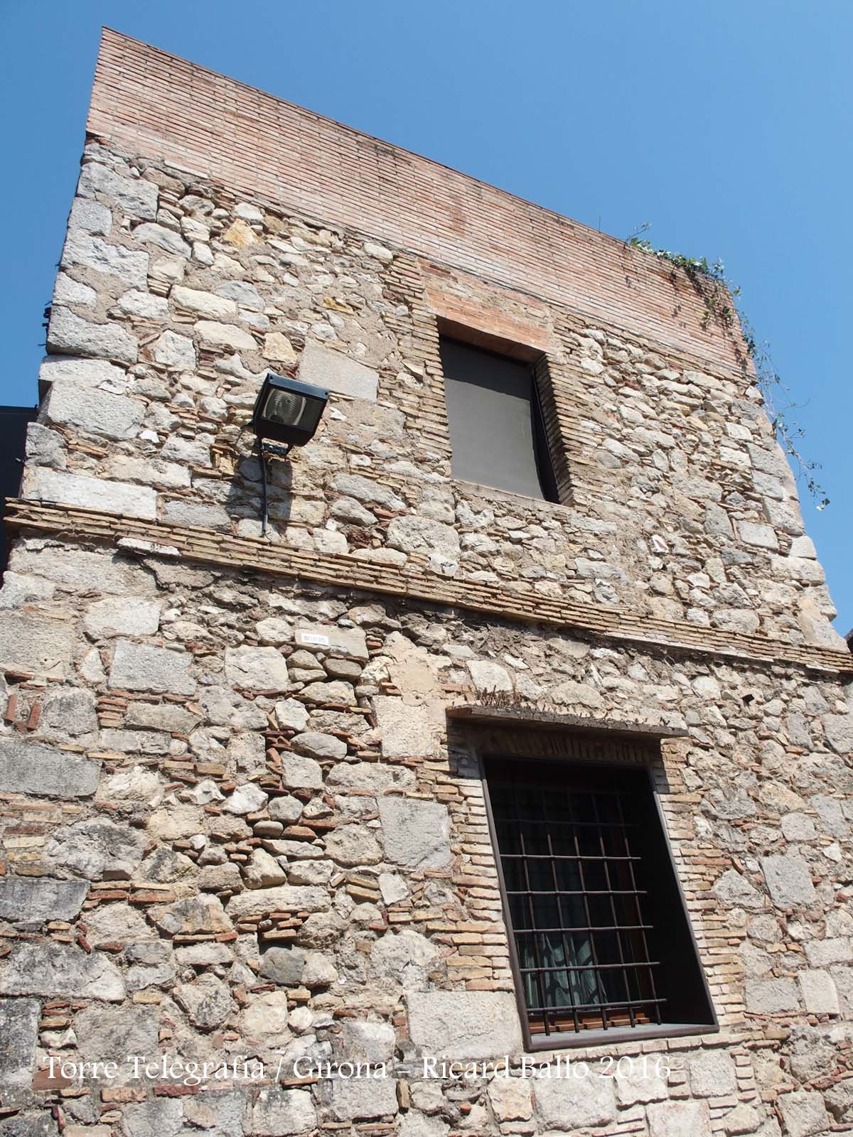Torre del Telègraf Òptic Girona / Gironès Catalunya Medieval