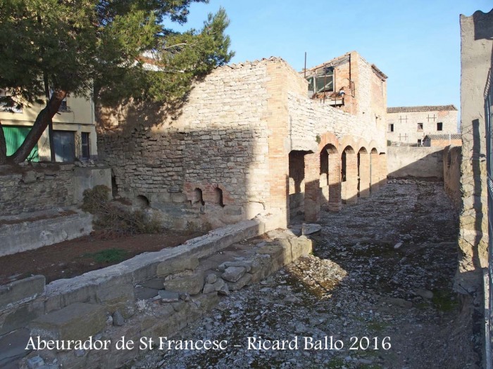 Safareig i abeurador de Sant Francesc / Cervera