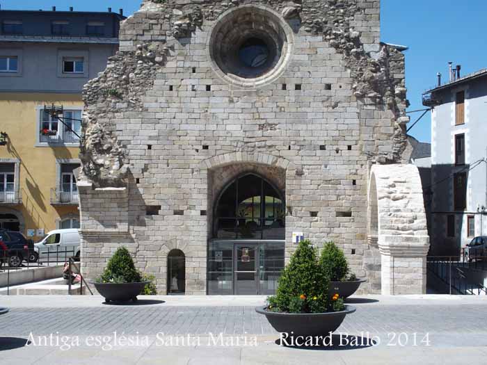 Antiga església de Santa Maria - Puigcerdà