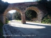 Aqüeducte de Canaletes – Cerdanyola del Vallès - Tram situat sobre el camí de Can Catà