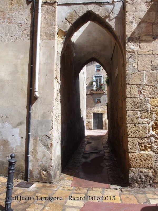Arcs apuntats – Tarragona - Call jueu