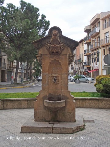 Bellpuig - Plaça de Sant Roc