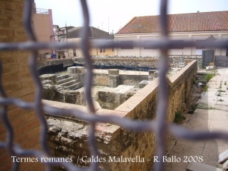 Caldes de Malavella - Termes romanes.