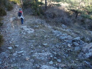 Camí a l'Església de Sant Pere de Serrallonga – Alpens