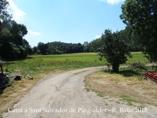 Camí a l'Església de Sant Salvador de Puig-alder