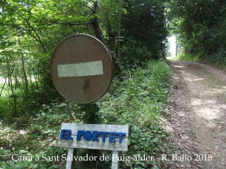 Camí a l'Església de Sant Salvador de Puig-alder