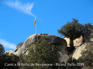 Camí a  Sant Feliu de Savassona