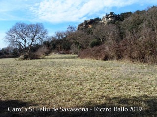 Camí a  Sant Feliu de Savassona