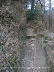 Camí a  Sant Feliu de Savassona