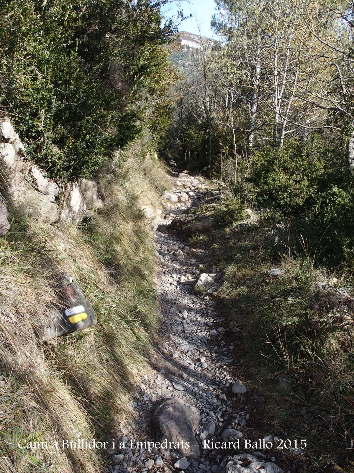 Camí als Empedrats i al Bullidor