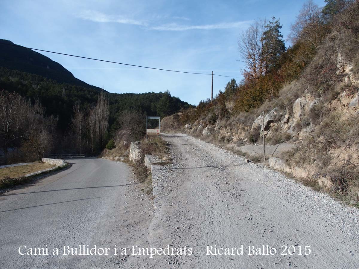 Camí als Empedrats i al Bullidor