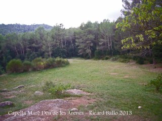 Capella de la Mare de Déu de les Arenes – Castellar del Vallès - Entorn.