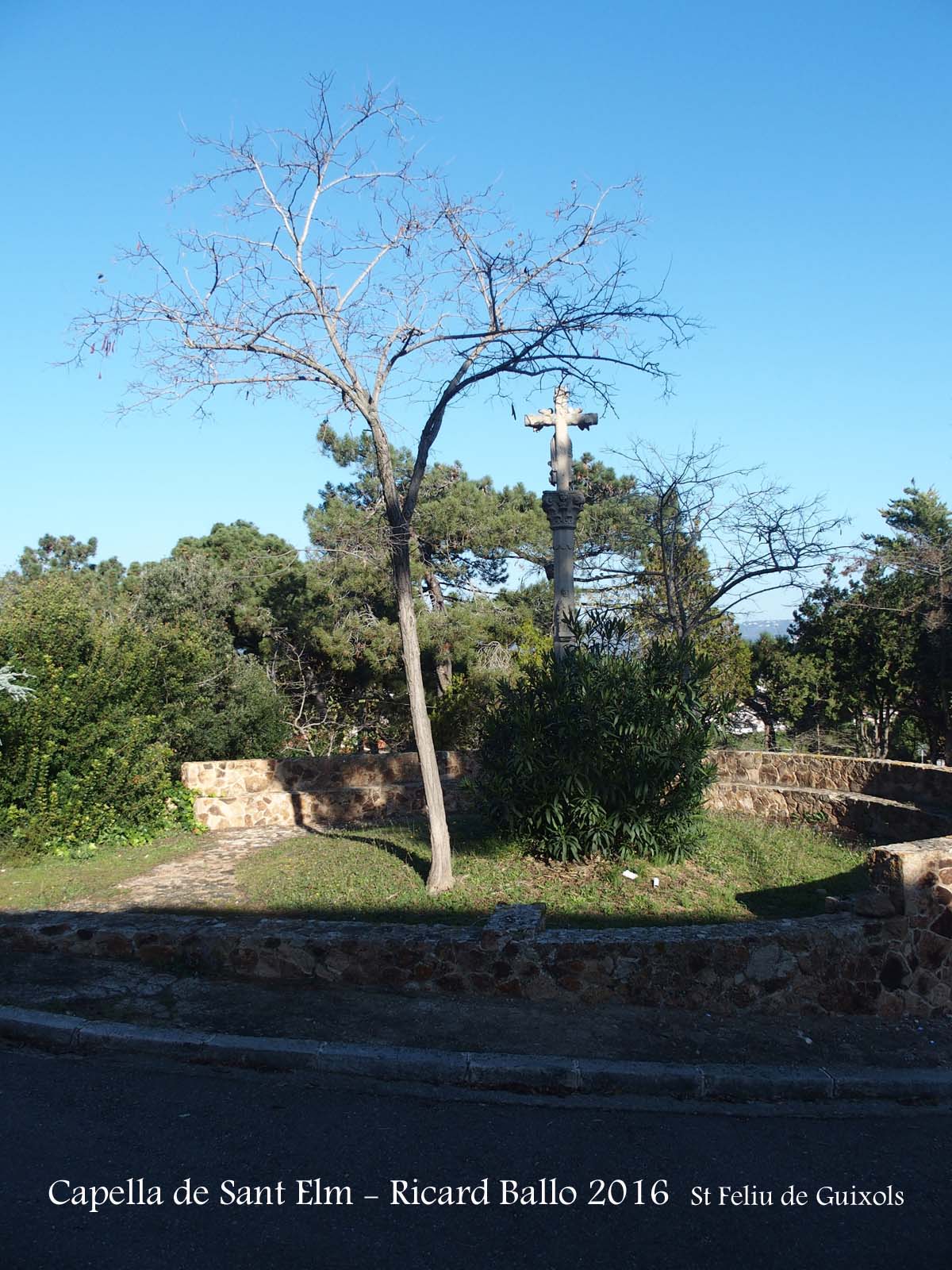 Capella de Sant Elm – Sant Feliu de Guíxols - Creu de Sant Elm