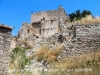 Una vista de les restes de les cases de Palamós – Sant Guim de Freixenet