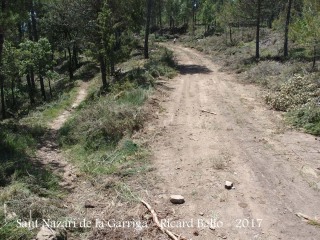 Camí a la Capella de Sant Nazari de la Garriga – Oristà