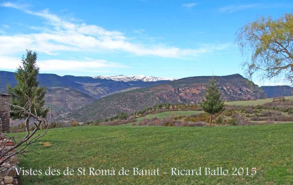 Vistes des de la Capella de Sant Romà de Banat – Alàs i Cerc