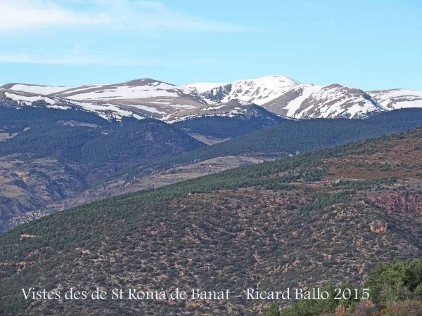 Vistes des de la Capella de Sant Romà de Banat – Alàs i Cerc