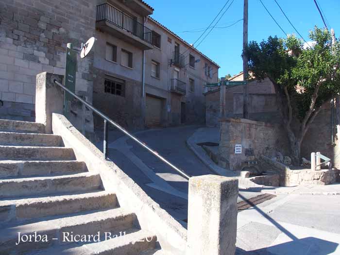 Capella de Sant Salvador-Jorba-Inici Itinerari