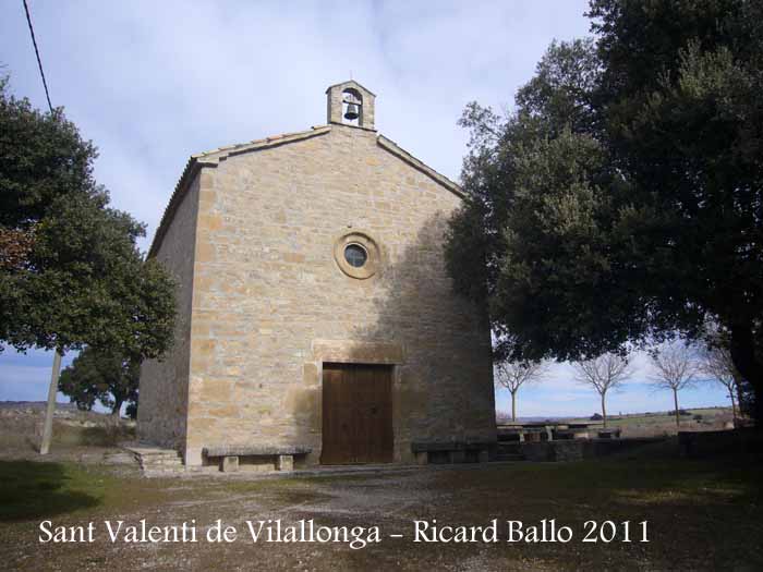 Nova capella de Sant Valentí de Vilallonga – Sant Martí Sesgueioles