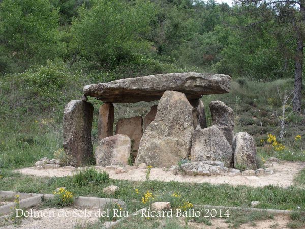 Capella de Santa Eulàlia de Pomanyons – La Baronia de Rialb - Dolmen de Sols del Riu.