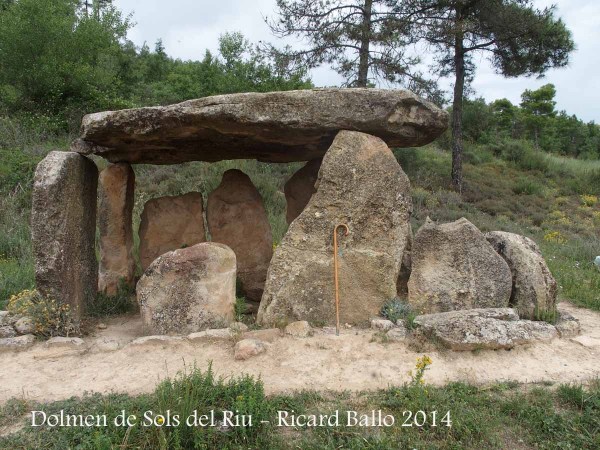 Capella de Santa Eulàlia de Pomanyons – La Baronia de Rialb - Dolmen de Sols del Riu.