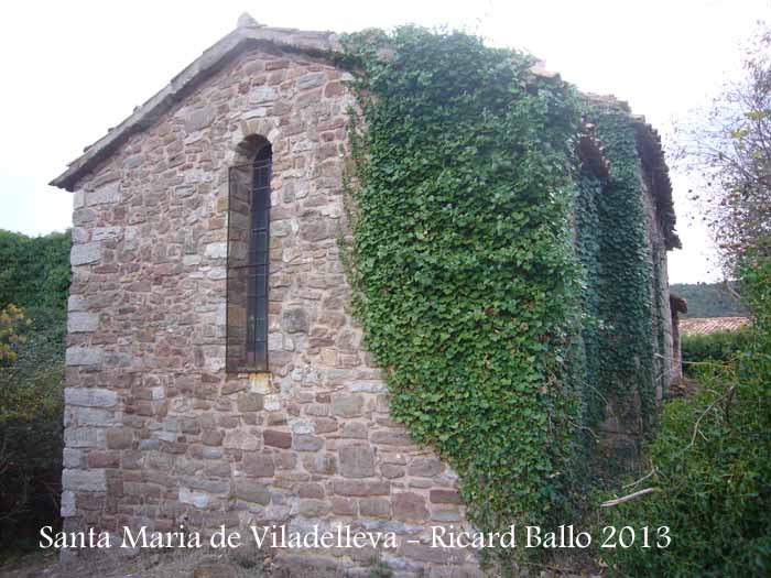 Capella de Santa Maria de Viladelleva – Callús - Absis.