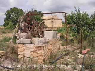 Capella de Santa Maria dels Horts – Vilafranca del Penedès - Sínia.