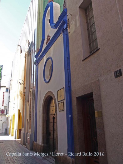 Capella dels Sants Metges – Lloret de Mar