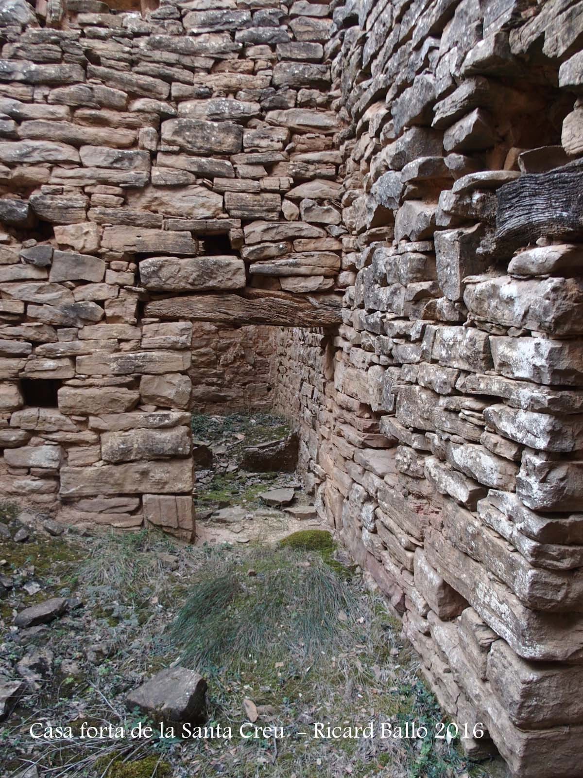 Casa Forta de la Santa Creu – Artesa de Segre - Interior