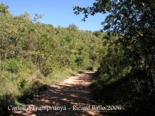 Castel d'Eramprunyà-CAMÍ