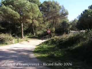 Castel d'Eramprunyà-CAMÍ