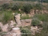 Castell d'Aitona - Aquesta fotografia i la següent, exhibeixen les úniques i minses restes que es poden trobar a la plana superior del castell.