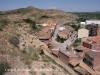 Vistes de la població d'Aitona, des de les restes del castell d'Aitona.