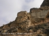 Castell de Biosca - Restes d'una torre quadrada.
