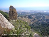 Vistes des del castell de Burriac.