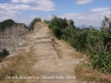 Castell de Cabrera - llengua de terra que duu al castell.