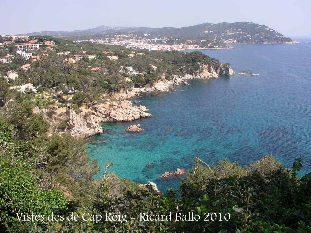 Vistes des del Castell de Cap Roig - Palafrugell