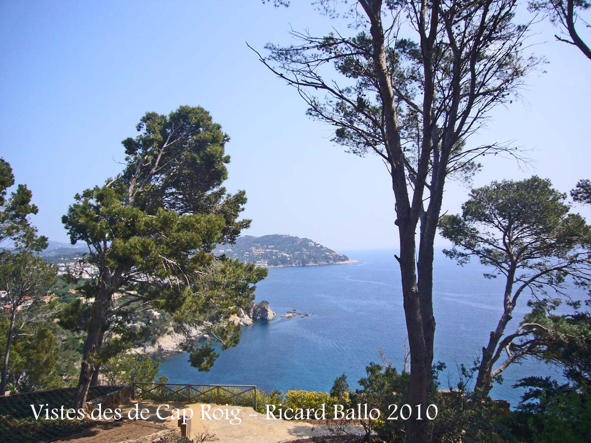 Vistes des del Castell de Cap Roig - Palafrugell