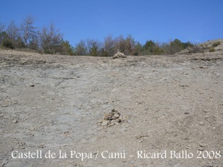 Castell de Castellcir - Camí - Fites.