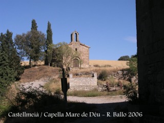Castell de Castellmeià - Capella de la Mare de Déu de la llet.