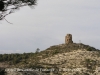 Castell de Castelló. Torre albarrana situada darrere de l'edificació principal.