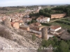 Vistes de Castelló de Farfanya, des de la planura del castell.