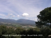 Vistes des del castell de Castellvell del Far