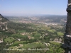 Castell de Centelles - Vistes des del castell.